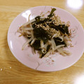 せつみか's cooksnap of when they made 水っぽくないワカメともやしの塩ごま和え.