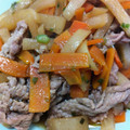 パンダモモンガ's cooksnap of when they made 簡単★大根と人参と豚肉の炒め煮.
