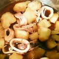 maccheroni's cooksnap of when they made 簡単！いかじゃが＊活力鍋＊活力なべ.