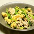 ガメコ's cooksnap of when they made 豚肉と小松菜のオイスター炒め.