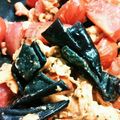 rara1113's cooksnap of when they made ﾄﾏﾄと卵炒め.