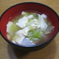 daikanon's cooksnap of when they made 簡単　白菜と豆腐のスープ.