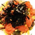 たますけこじ's cooksnap of when they made サーモンとアボカドのちらし寿司.
