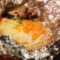 ayuchan324's cooksnap of when they made 鮭のホイル蒸し（焼き）胡麻味噌タレ.