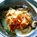 erisimo's cooksnap of when they made 生姜でポカポカ 切り干し大根の煮物.