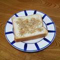 msft5632's cooksnap of when they made クリームチーズと生姜のトースト♪.