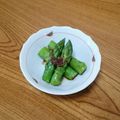msft5632's cooksnap of when they made アスパラのおかか和え.