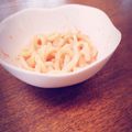 rilllll's cooksnap of when they made 楽ちん！めんたいうどん☆.