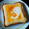 ＊なぁ＊'s cooksnap of when they made 簡単絶品エッグトースト.