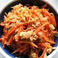 aikokeshi's cooksnap of when they made 簡単！やさしいお味のにんじんしりしり.