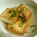 hanakeimam's cooksnap of when they made 厚揚げで揚げ出し豆腐風.