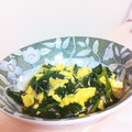 ともともぴん's cooksnap of when they made ほうれん草と卵の炒め物.