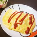 クックCVMG2O☆'s cooksnap of when they made 残り野菜炒めでふわとろうまうまオムライス.
