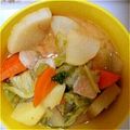 さしすせな's cooksnap of when they made 鶏と野菜の煮物（みそver. ）.