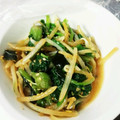 ふくすけぇﾝﾇ's cooksnap of when they made 簡単★もやし＆ほうれん草＆ワカメのナムル.