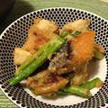 クックC18DJ9☆'s cooksnap of when they made 筍とサーモンの胡麻味噌炒め.