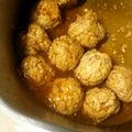241's cooksnap of when they made ヘルシー 肉団子の甘酢あん ミートボール.