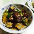 なつあき___'s cooksnap of when they made 簡単！ナスとピーマンの甘酢味噌炒め！.