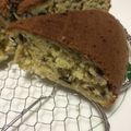 まゆpiyo's cooksnap of when they made 炊飯器で♪クルミ＆チョコ入りおからケーキ.