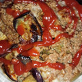 ほげ太's cooksnap of when they made 簡単＊なすとひき肉のチーズ焼き♪.