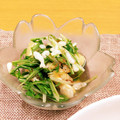 ねこくるみ's cooksnap of when they made 柚子香る　水菜とお揚げの煮浸し.
