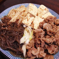 HIBImama♡'s cooksnap of when they made 我が家の＊すき焼き風肉豆腐.