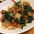 a0imama♡'s cooksnap of when they made 春の3色彩り野菜炒め.