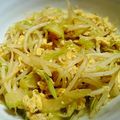 ＜R＞'s cooksnap of when they made 簡単！セロリともやしの卵炒め.