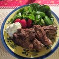 クックZDA9P0☆'s cooksnap of when they made ギリシャ料理のスプラギ風グリル.