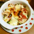 らら7's cooksnap of when they made チーズとろ～りアボカドとトマトのサラダ.