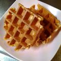 harumochi's cooksnap of when they made 朝食におやつに♪おから！？なワッフル.