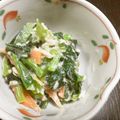 こじぴー's cooksnap of when they made コマツナサラダ.