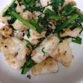 kimig's cooksnap of when they made ニラとむね肉のにんにく炒め.