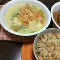 うめゆめ's cooksnap of when they made 切干大根と高野豆腐のちゃんぽん風スープ♪.