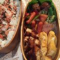 gambee's cooksnap of when they made お弁当に★マヨしょうゆ・オクラ ベーコン.