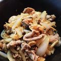 まーしの's cooksnap of when they made 豚肉と油揚げの炒め煮～♪♪.