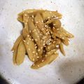 しばりえちゃん's cooksnap of when they made ピリッとうまい♪簡単きんぴらごぼう*.