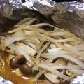 次郎丸もけ子's cooksnap of when they made 鶏肉や魚で簡単☆きのこのホイル焼き.