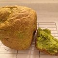 Jujuuu's cooksnap of when they made GOPAN ほうれん草食パン☆ふわふわ.