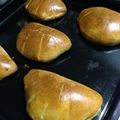 rutoa's cooksnap of when they made カスタードクリームパン.