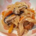 いわた＊'s cooksnap of when they made 椎茸入り☆切干大根の煮物.