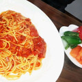 momoco's cooksnap of when they made 簡単！1番おいしい♡トマトソースパスタ.