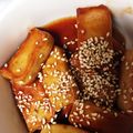 wasabikko's cooksnap of when they made ฺ生麩の照り焼き.