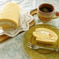 ＊mii☆＊'s cooksnap of when they made 爽やか♪オレンジシフォンのロールケーキ.