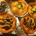 komugiko4's cooksnap of when they made ☆簡単美味しい☆餃子の皮で照り焼きピザ.