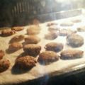 Plazas's cooksnap of when they made 糖質制限！黒ゴマきなこおからクッキー.
