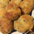 大王イカ's cooksnap of when they made 揚げない！鶏挽き肉のヘルシー焼きコロッケ.