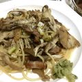 tonapan's cooksnap of when they made お手軽！ベーコンと舞茸のパスタ.