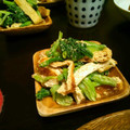 もものはちみつ's cooksnap of when they made ➏小松菜とお揚げさんの胡麻ネーズ和え➏.