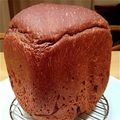 よーくんmama's cooksnap of when they made ココアで♡ダークショコラ食パン（HB）.